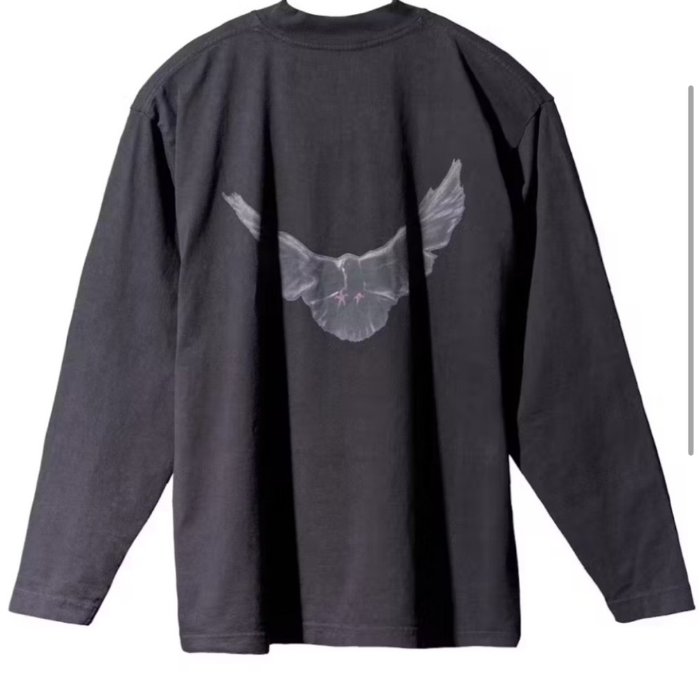 Yeezy Gap Dove Long Sleeve Tee NWT Small and Medium Oversizedd